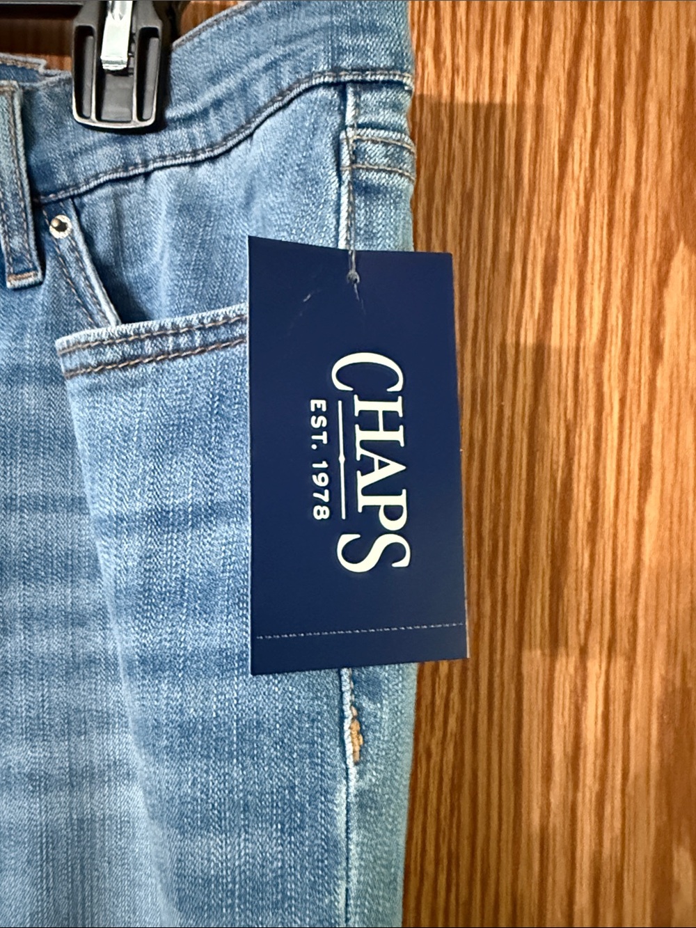 Chaps Medium Blue Capri Jeans - Picture 2 of 4